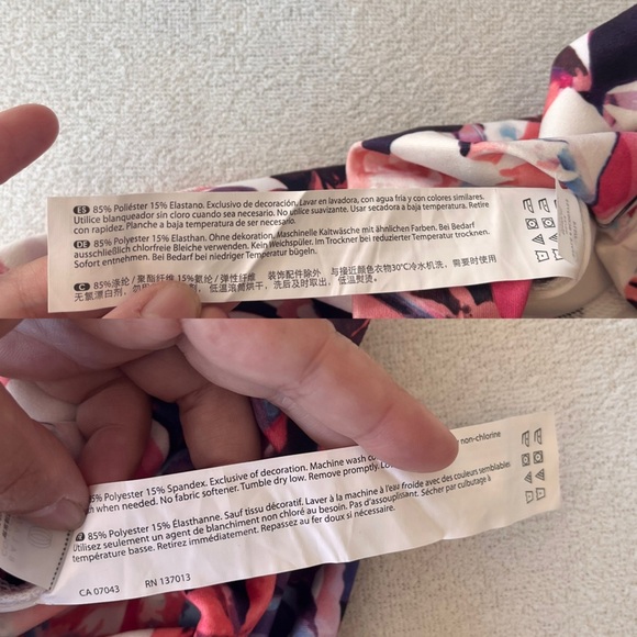 NWOT Balance Collection Floral Cropped Yoga Legging Pant XS - Picture 8 of 11